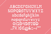 Retro Romantic Font, a Sans Serif Font by Salt & Pepper Designs (Thumbnail 4 of 6)