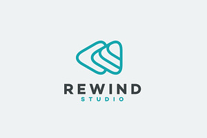 Creative Rewind Logo Design Template, a Branding & Logo Template by boriman05