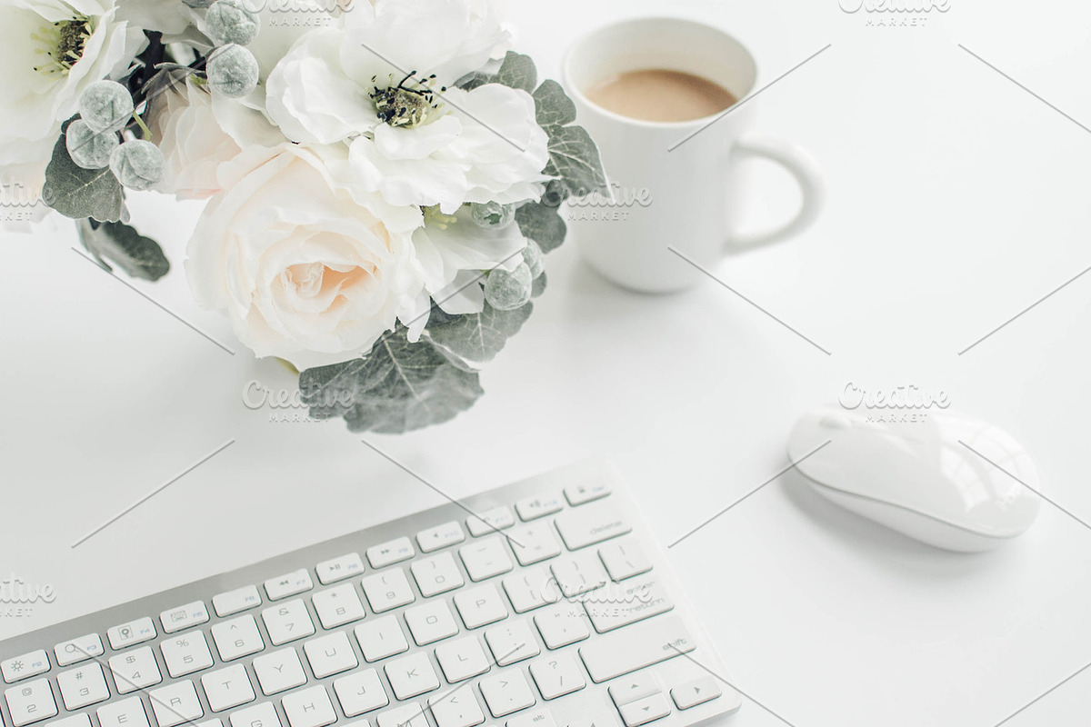Blogger Workspace 5 ~ Stock Photo, a Photo by Bloom and Flourish (Photo 3 of 3)