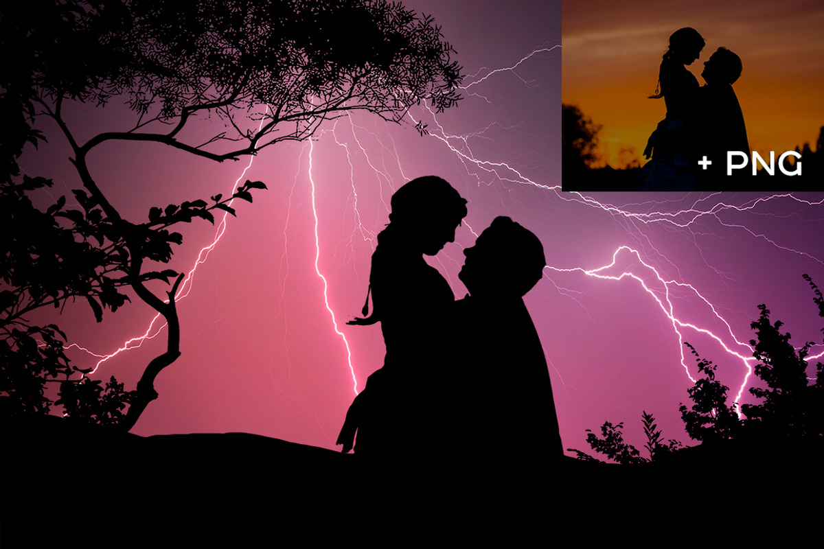 Night Sky Silhouette Actions, an Action Add-On by PhotoSpirit (Photo 2 of 12)