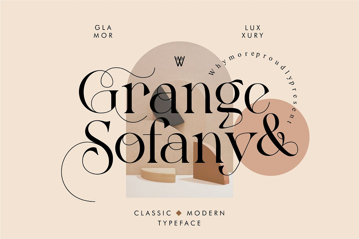 Grange Sofany Beautifull Serif Font, a Serif Font by WhymoreArt (Photo 1 of 11)