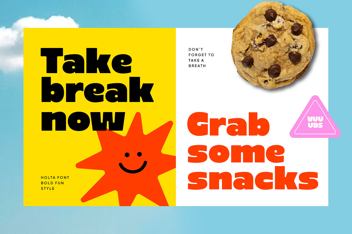 Holta, a Sans Serif Font by vuuuds (Photo 3 of 9)