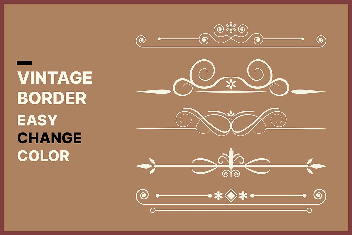 Elegant Handmade Divider Border, an Action Add-On by Photoshop Action (Photo 7 of 11)