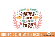 Sometimes Love In Fake, a Seasonal Illustration by Rose Art (Thumbnail 1 of 4)