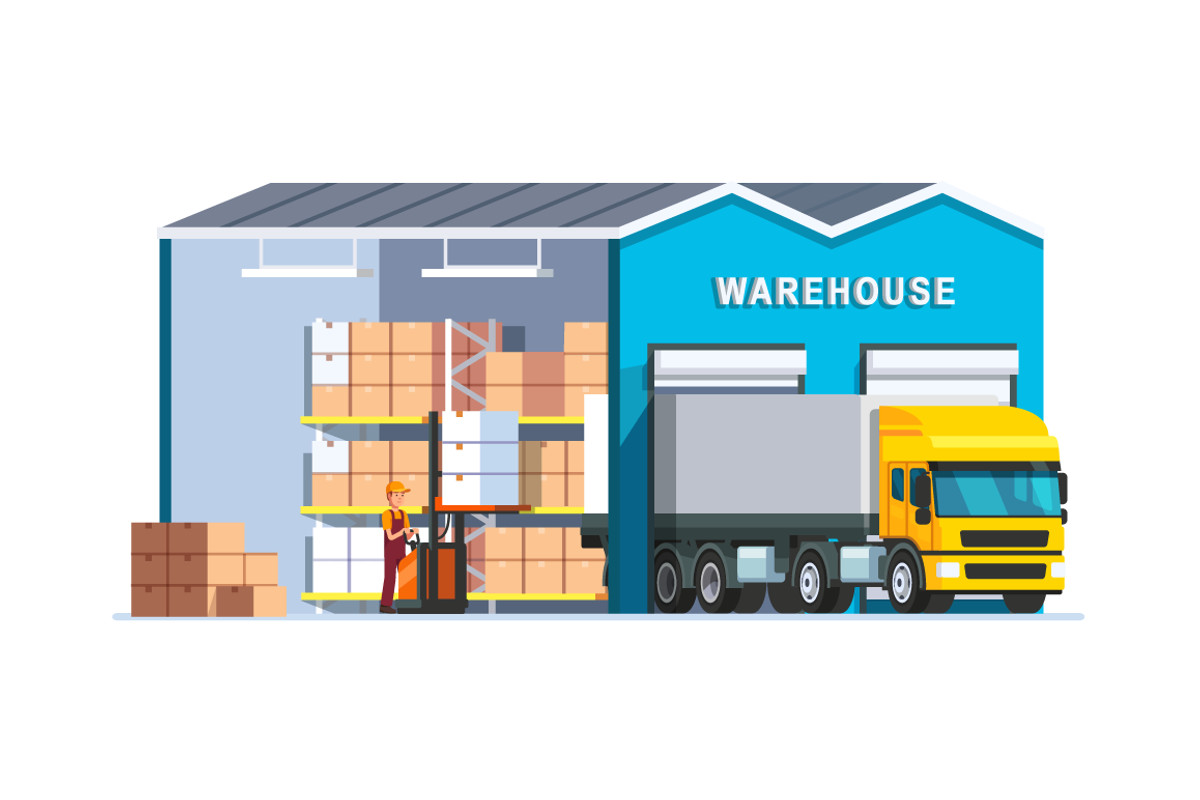 Warehouse & Logistics, an Object Illustration by Iconicbestiary (Photo 4 of 5)