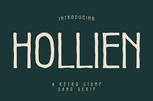 Hollien Stamp Sans Serif
