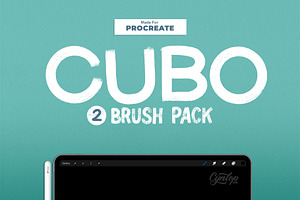 Cubo Procreate Brush Set