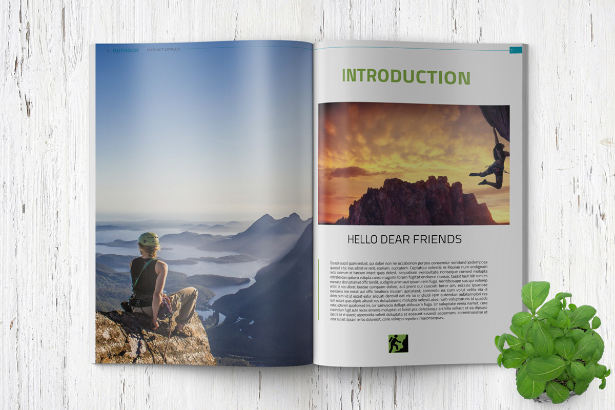 Outdoor - Clothing Catalog, a Brochure Template by Boris Cupac (Photo 5 of 14)