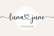 Luna June - Branding Wedding Font, a Script Font by Jimtype Studio (Thumbnail 1 of 9)