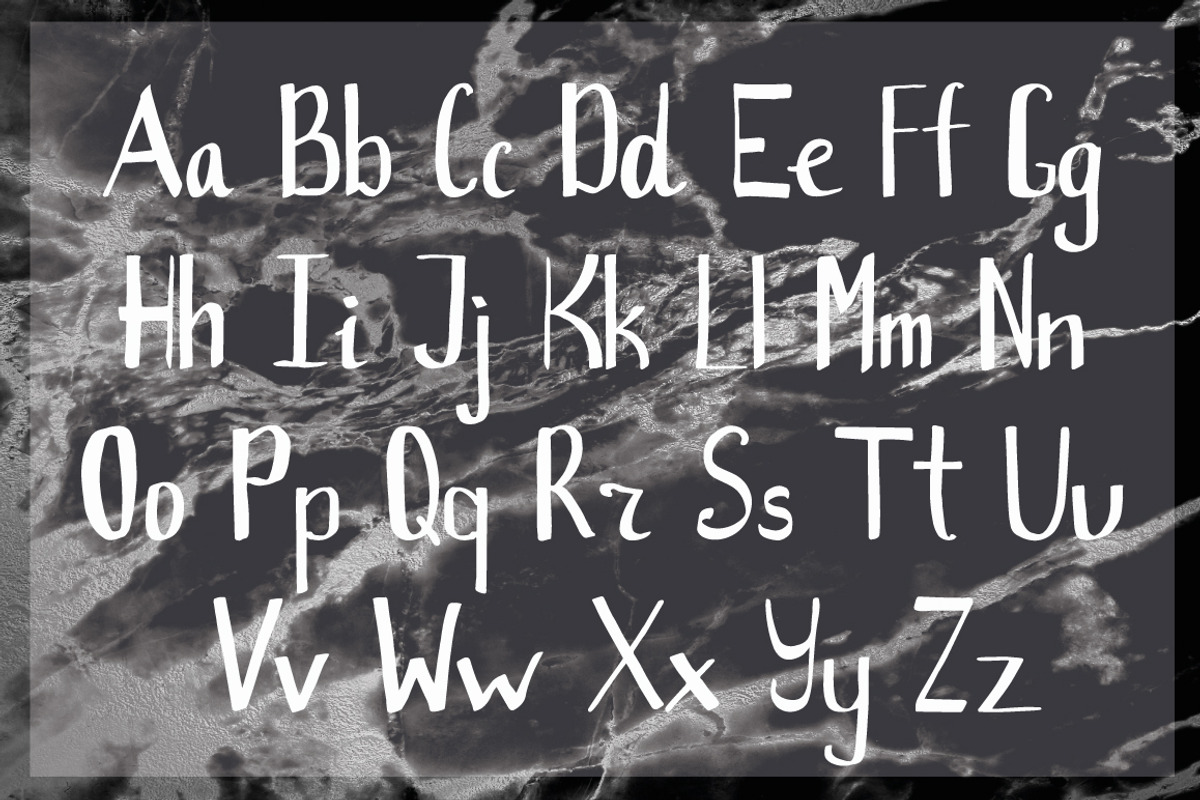 50% OFF - Marker Font preview 2