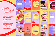Bright Instagram Story Templates, a Social Media Template by Kurly Creative (Thumbnail 2 of 11)