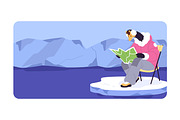 Anthropomorphic animals travel set, an Animal Illustration by PaperTrident (Thumbnail 2 of 12)