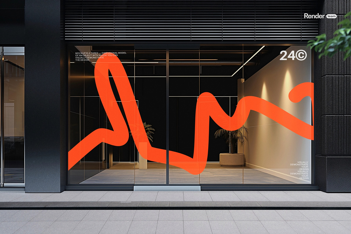 Outdoor Advertising Mockup Set, an Advertising Mockup by Renderteam (Photo 12 of 12)