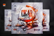 Cigar Party Flyer