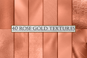 Rose Gold Foil Background Textures, a Texture Graphic by Paper Element (Thumbnail 1 of 5)
