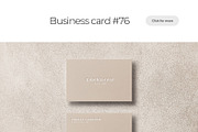 Business Card Mockup Template Bundle, a Business Card Template by PrintPixel (Thumbnail 29 of 104)