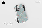 iPhone 14 Pro Glossy Case Mockup Set, an iPhone Mockup by Mocart (Thumbnail 5 of 11)