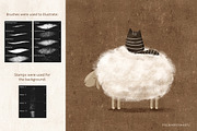 Grungy Textures - brushes & canvases, a Brush Add-On by polikarpovaart (Thumbnail 12 of 17)