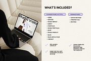 Purple Squarespace 7.1 Template, a Websites & App Template by Row Creative (Thumbnail 4 of 10)