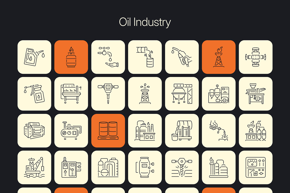 Industry and Manufacturing Icon, an Outline Icon by Prosymbols (Photo 16 of 23)
