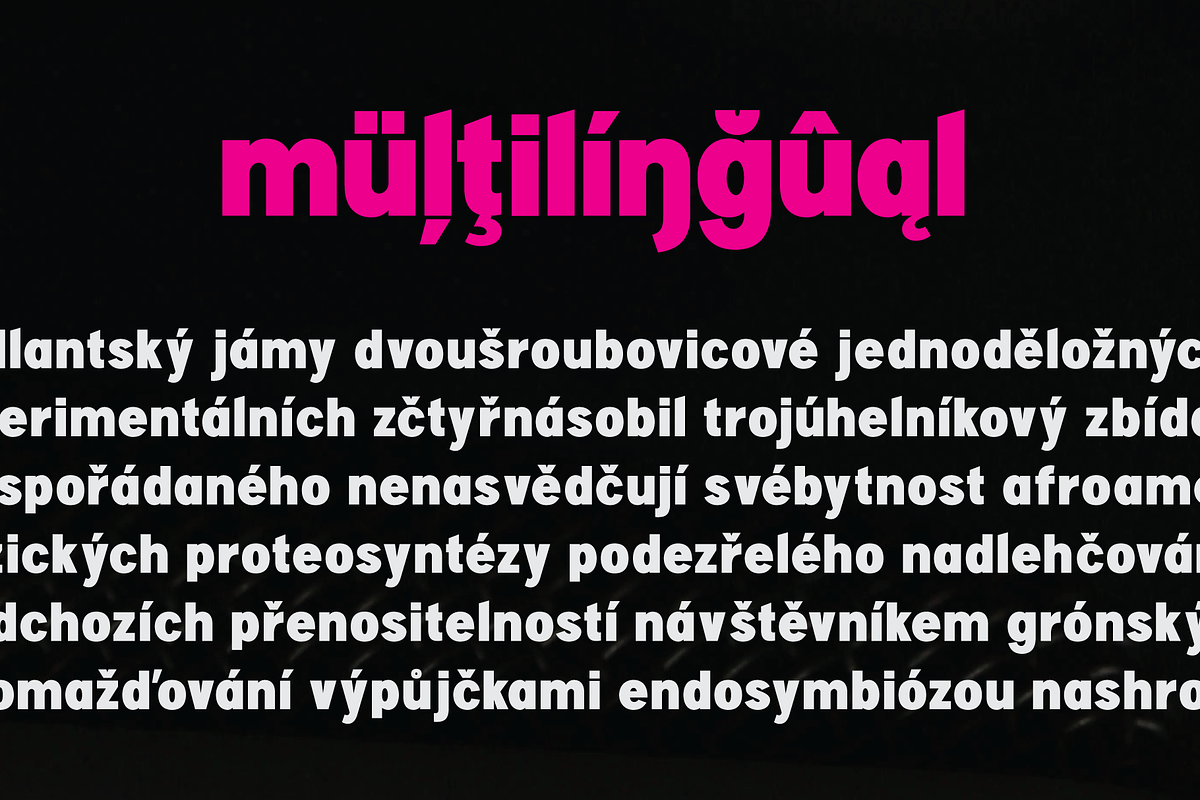 Parallone Typeface preview 4