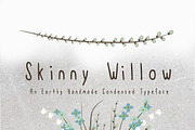 Skinny Willow Earthy Handmade Font, a Sans Serif Font by Lone Star I&D (Thumbnail 1 of 5)