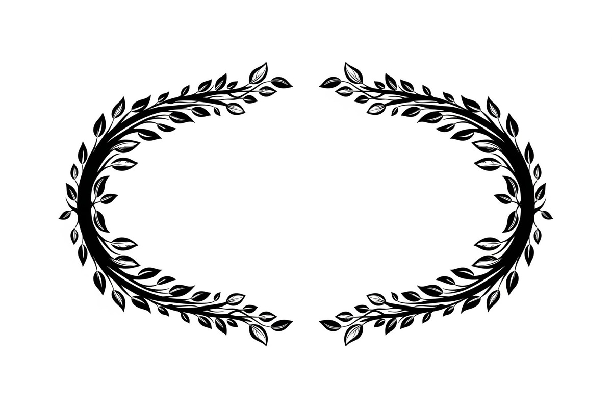 Nature Wreath Frame Vector Bundle, an Illustration by jahid234 (Photo 11 of 51)