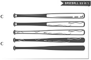 22 in 1 Set of Baseball, an Illustration by Hadanello88 (Thumbnail 3 of 5)
