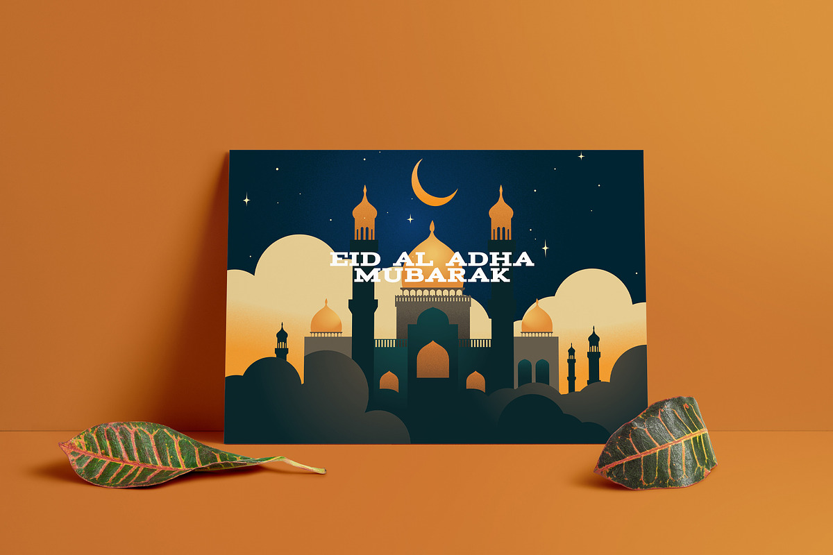 Islamic Greeting Vector Illustration, an Illustration by Decla Studio (Photo 2 of 3)