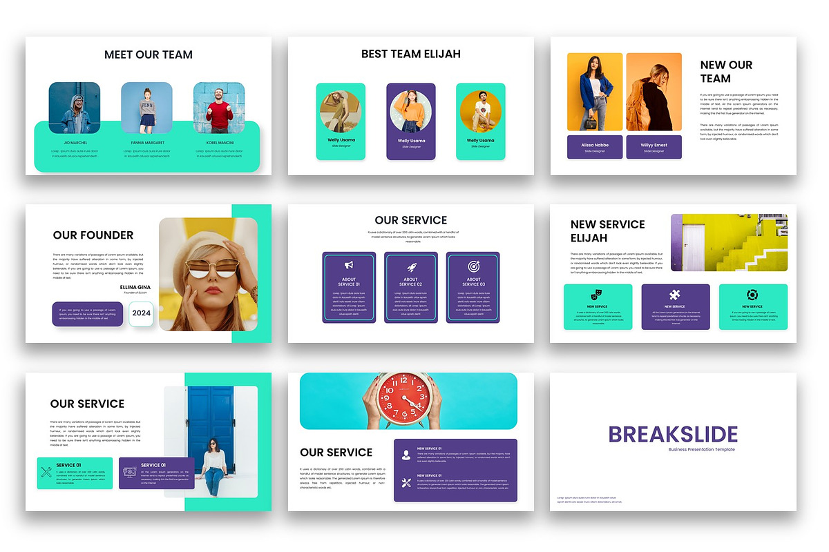 Elijah – Business Google Slide, a Presentation Template by kreatifreya (Photo 5 of 5)