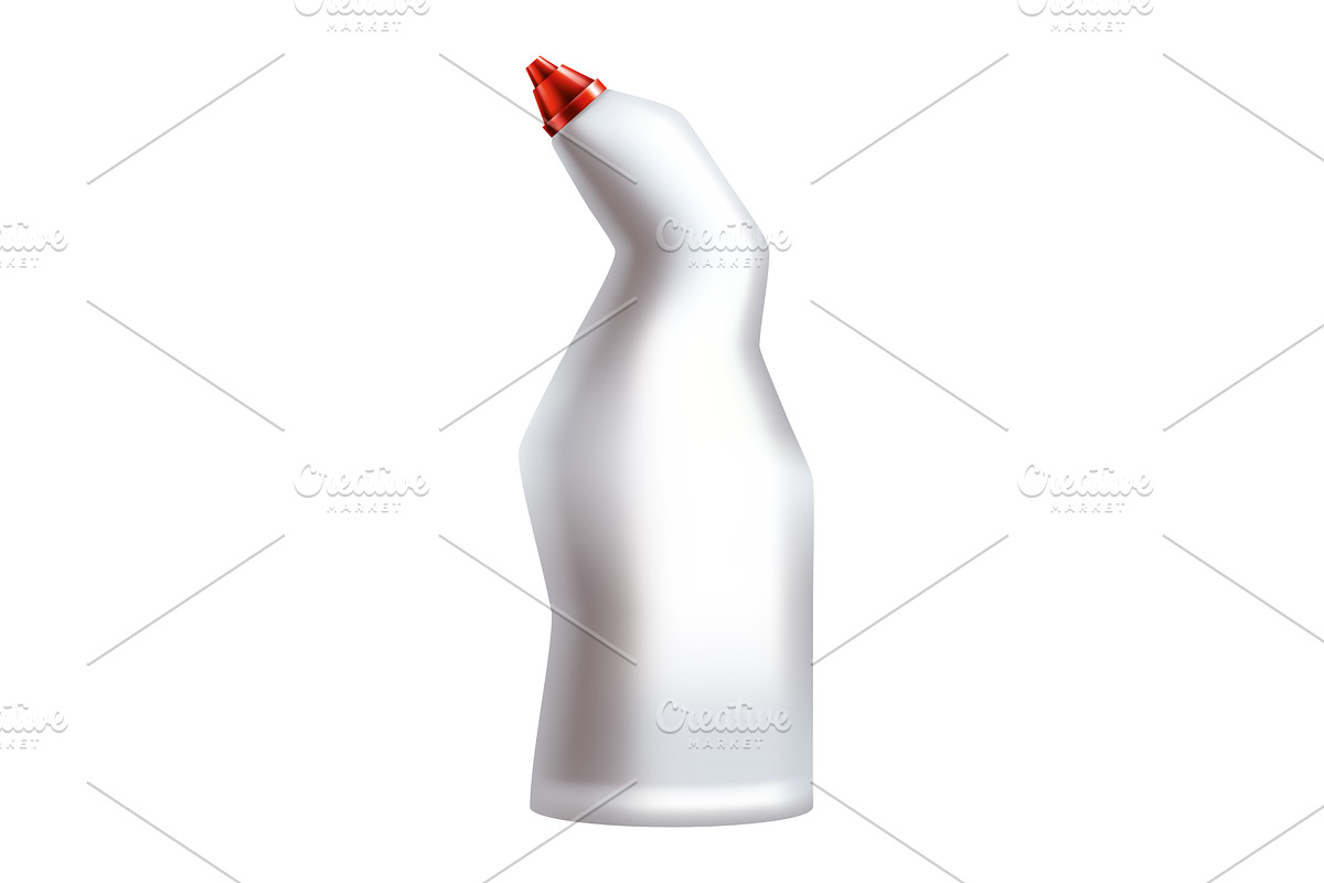 Liquid cleaning detergent for, an Illustration by Things for designers