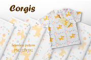Funny  corgis, an Illustration by EshaStudio (Thumbnail 3 of 4)