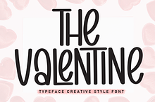 The Valentine | Script Font