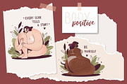Body Positive Girls Illustrations, a Person Illustration by Frizenasya (Thumbnail 1 of 10)
