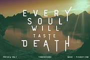Vintage Modern Typeface, a Font by YandiDesigns (Thumbnail 2 of 7)