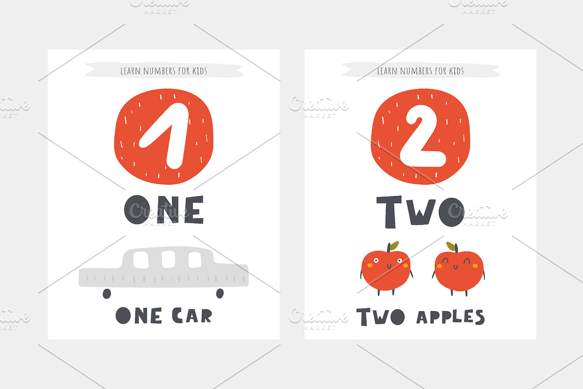 Learn numbers, an Object Graphic by Veresk