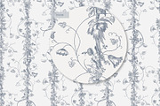 Toile Botanical Trellis Pattern, a Pattern Graphic by MouseGrey (Thumbnail 8 of 9)
