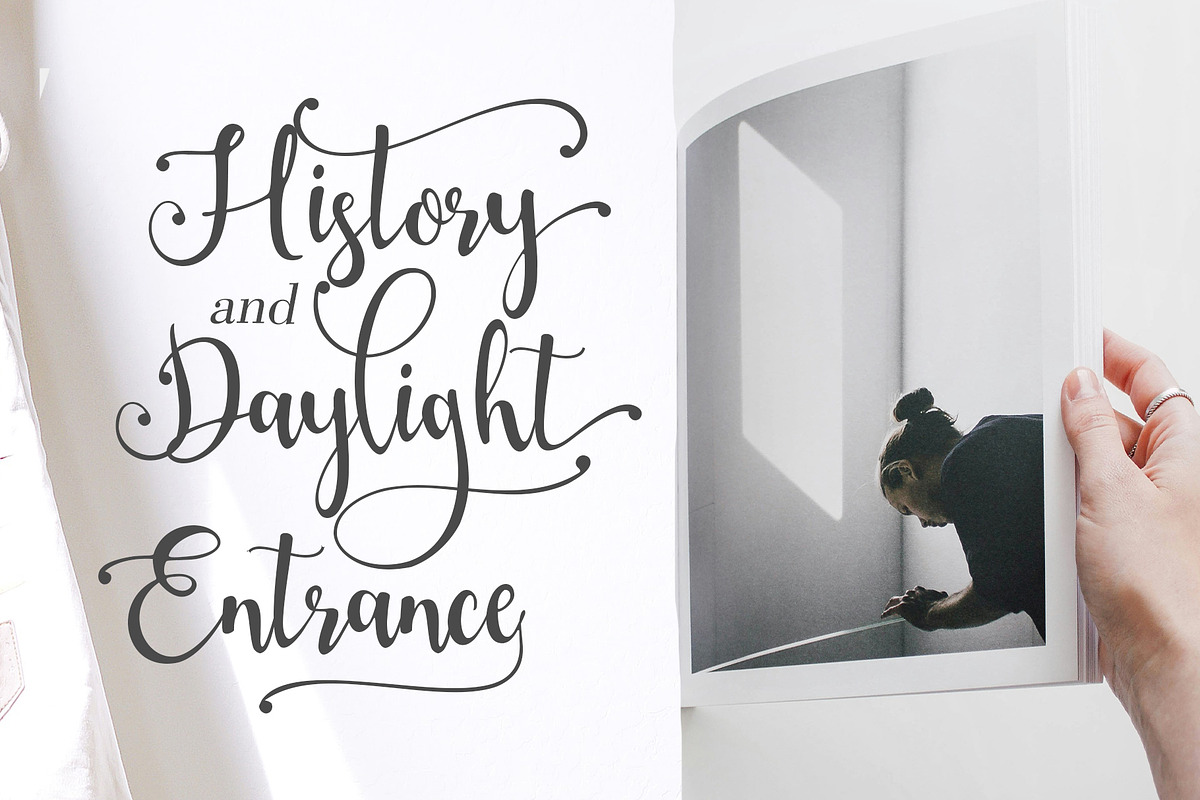 Brogelin, a Script Font by Sulthan Studio (Photo 4 of 5)