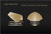 Art Deco Graphics Collection Vol 1, a Decorative Illustration by Wingsart Studio (Thumbnail 7 of 14)