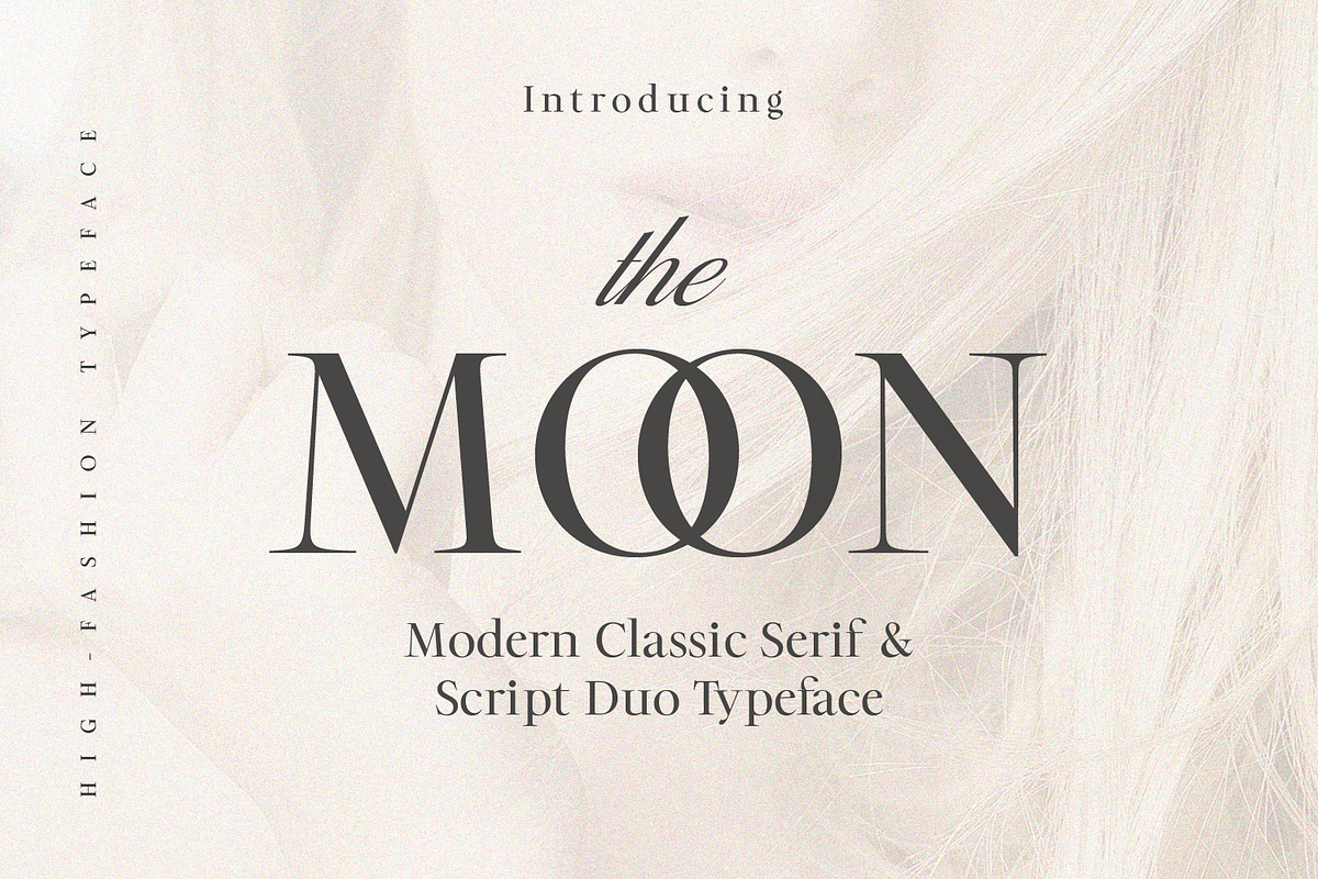 The MOON – Modern & Classic Serif +, a Serif Font by xdCreative (Photo 1 of 12)