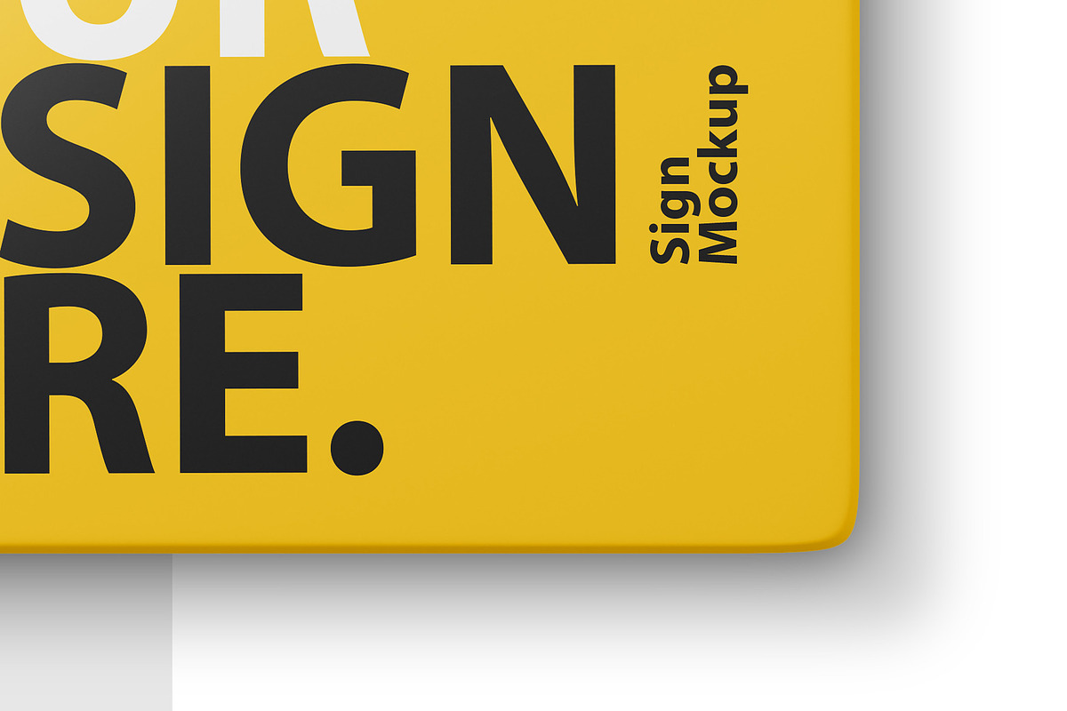 Sign on rope PSD Mockup, a Merchandise Mockup by GreatFruit (Photo 5 of 6)