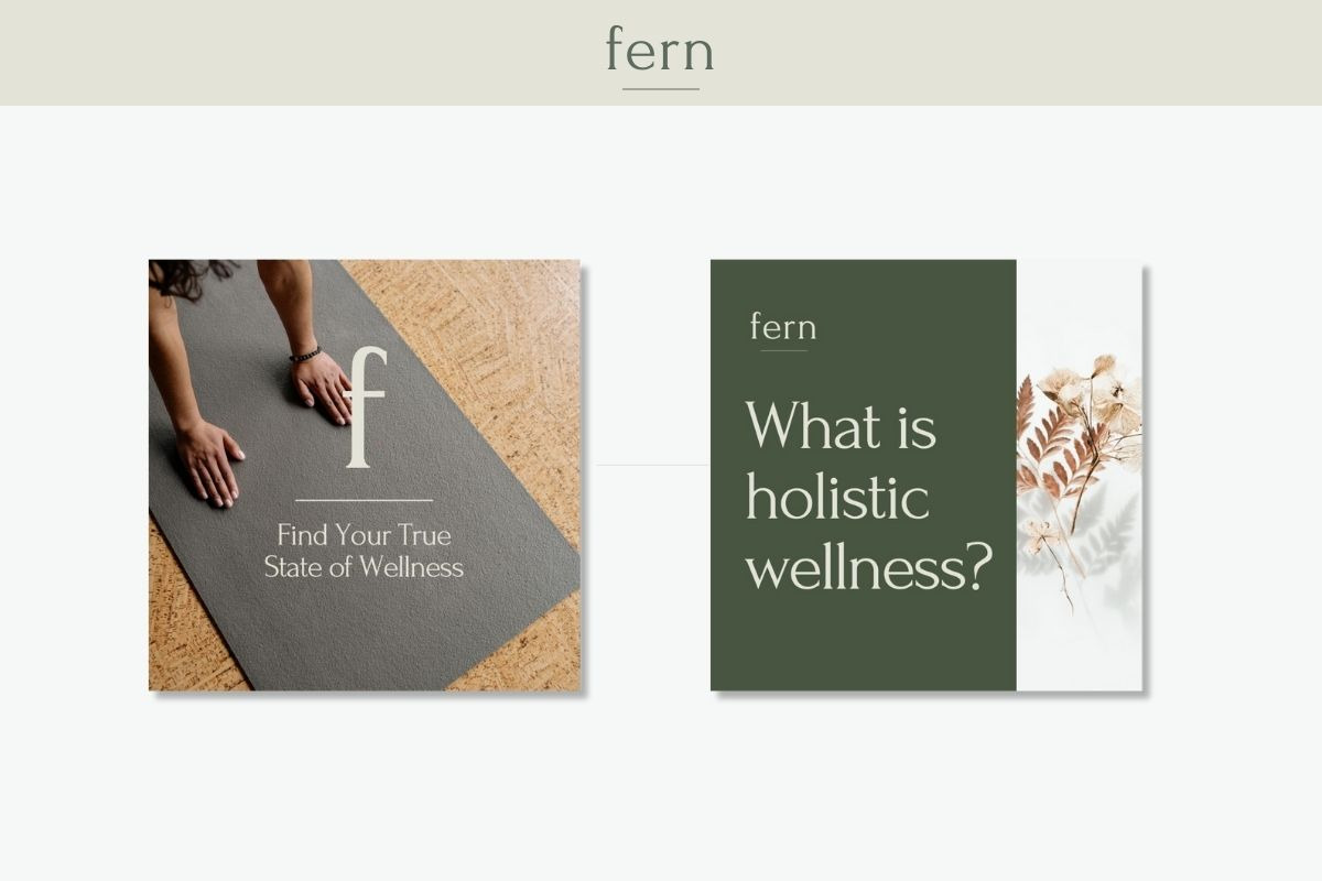 Holistic Wellness Social Templates, a Social Media Template by CreativeWilderness (Photo 9 of 13)