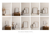 Artwork Frame Photo Mockup Bundle, a Print Template by Moyo Studio (Thumbnail 2 of 11)