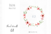 Floral graphic for invitation, an Illustration by May • SHO (Thumbnail 6 of 9)