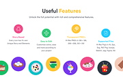 Flat Food Icons, a Duotone Icon by Brickclay (Thumbnail 2 of 6)