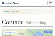 Quarelle- Watercolor Bootstrap UI Ki, a Bootstrap Template by The Clever UI Company (Thumbnail 4 of 5)