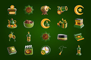 Eid Mubarak Icon, an Object 3D Model by SLAB! Design (Thumbnail 4 of 4)