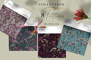Collecnion of floral posters design, a Decorative Illustration by LanaDzi (Thumbnail 4 of 10)