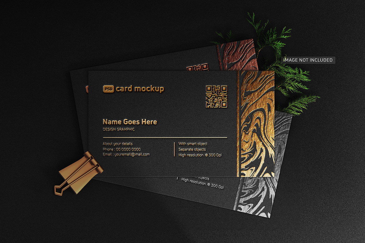 Luxury Business Card Mockups, a Mockup by Artlogs x Modaldesain