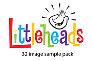 Littleheads Mini Pack, an Illustration by steckfigures (Thumbnail 2 of 2)